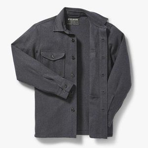 Filson Deer Island Jac-Shirt Navy Heather Medium